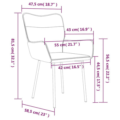 Dining Chairs 2 pcs Black Velvet