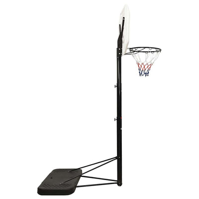 Basketball Stand White 258-363 cm Polyethene