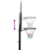 Basketball Stand Black 258-363 cm Polyethene