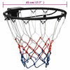Basketball Ring Black 45 cm Steel