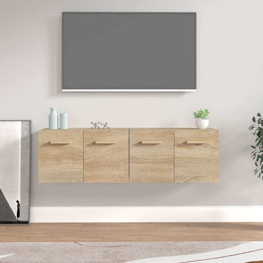 Wall Cabinets 2 pcs Sonoma Oak 60x36.5x35 cm Engineered Wood