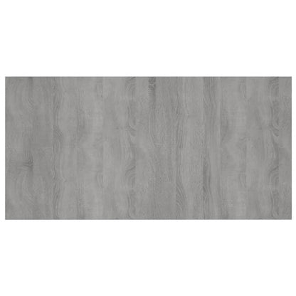 Bed Headboard With Cabinet | Grey Sonoma | Engineered Wood | Standard