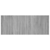 Bed Headboard with Cabinets Grey Sonoma Engineered Wood