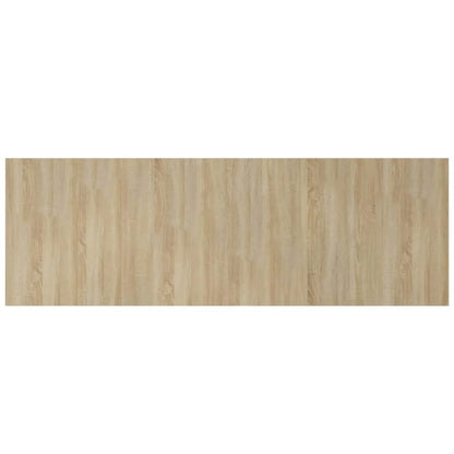 Bed Headboard with Cabinets Sonoma Oak Engineered Wood
