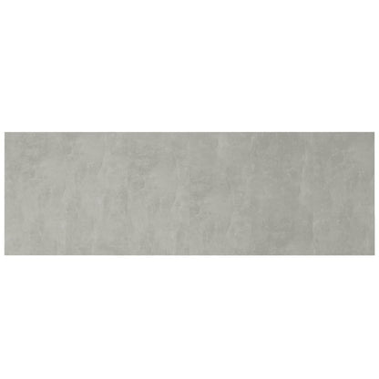 Bed Headboard with Cabinets Concrete Grey Engineered Wood