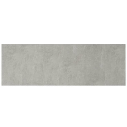 Bed Headboard with Cabinets Concrete Grey Engineered Wood