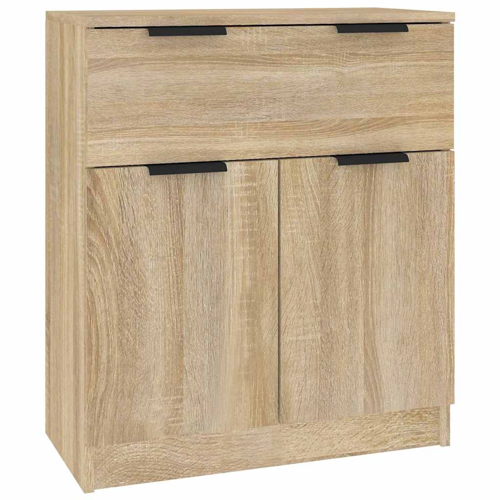 Sideboards 3 pcs Sonoma Oak Engineered Wood