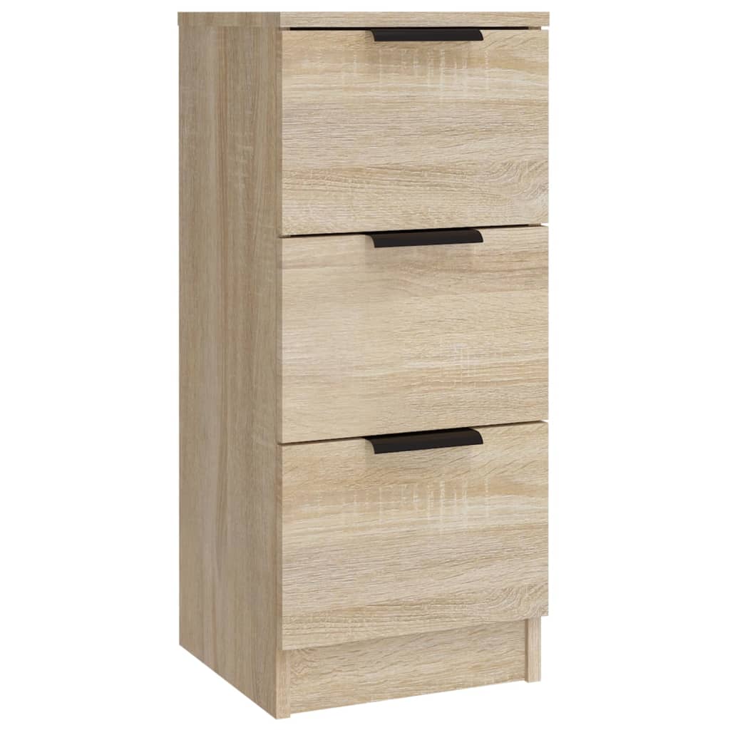 Sideboards 3 pcs Sonoma Oak Engineered Wood
