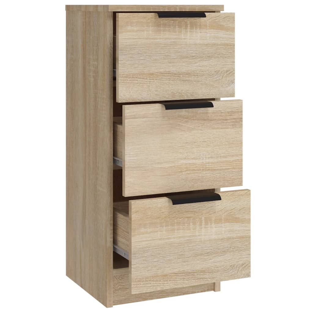 Sideboards 3 pcs Sonoma Oak Engineered Wood