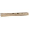 Wall Cabinets 2 pcs Sonoma Oak 102x30x20 cm Engineered Wood