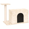 Cat Tree with Sisal Scratching Post Cream 51 cm