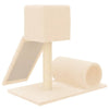 Cat Tree with Sisal Scratching Post Cream 59 cm