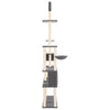 Cat Tree with Sisal Scratching Posts Dark Grey 279 cm