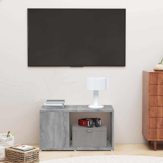 TV Cabinet Grey Sonoma 60x24x32cm Engineered Wood
