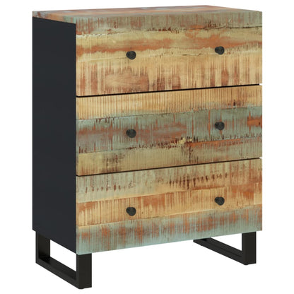 Sideboard 60x33x75 cm Solid Wood Reclaimed