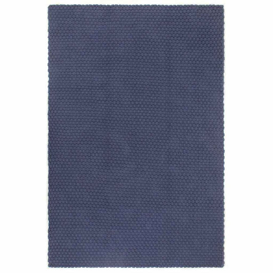 Rug | Navy blue | Cotton | 160 x 230 cm |  Pattern | Rug | Rectangular