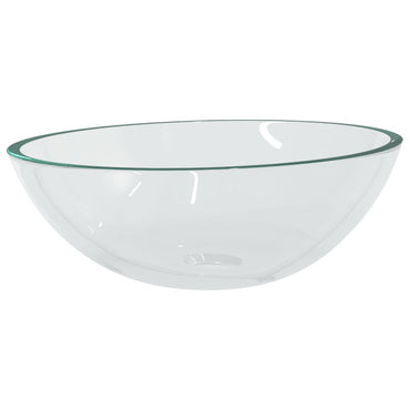 Basin Glass 50x37x14 cm Transparent