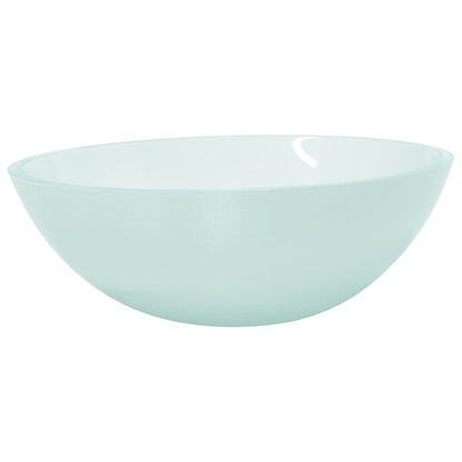 Basin Glass 50x37x14 cm Frosted