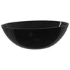 Basin Glass 50x37x14 cm Black