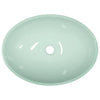 Basin Glass 50x37x14 cm White
