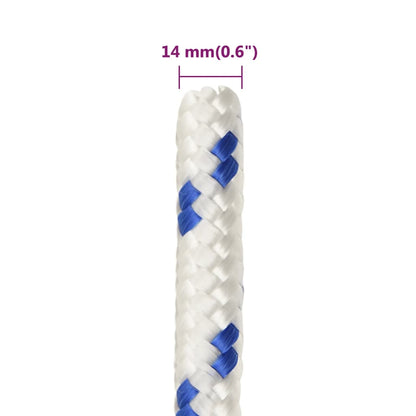 Boat Rope White 14 mm 100 m Polypropylene