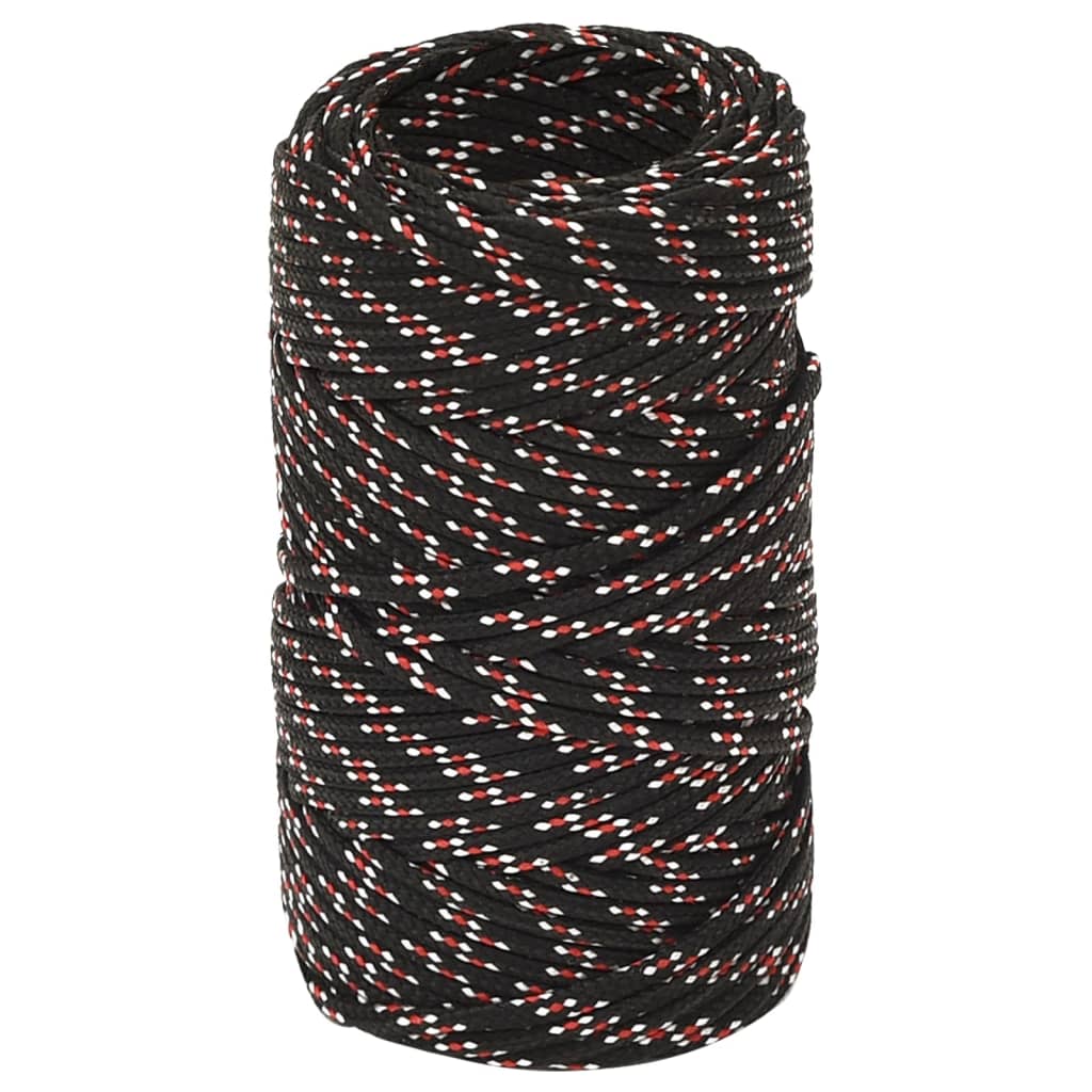 Boat Rope Black 2 mm 250 m Polypropylene