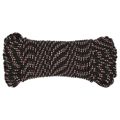Boat Rope Black 4 mm 50 m Polypropylene