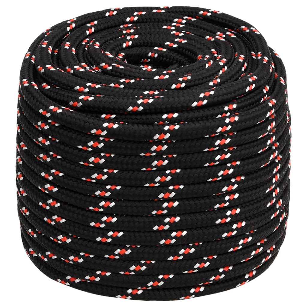 Boat Rope Black 18 mm 100 m Polypropylene