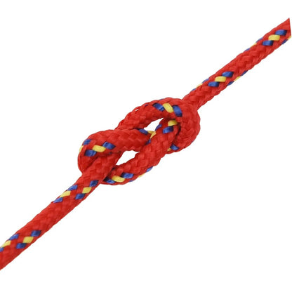 Boat Rope Red 4 mm 25 m Polypropylene