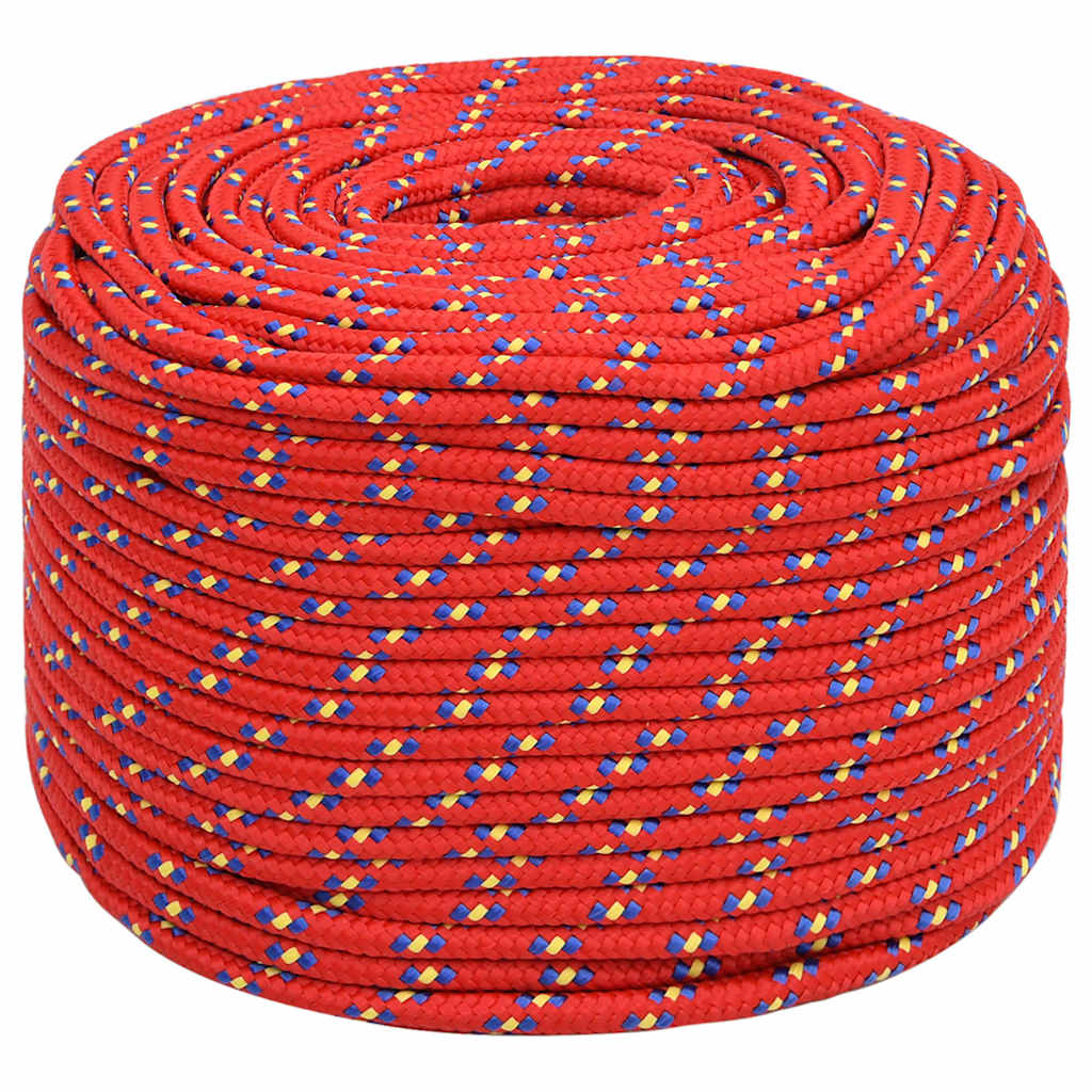Boat Rope Red 6 mm 25 m Polypropylene