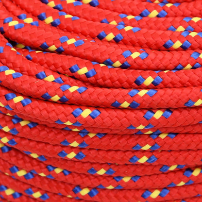 Boat Rope Red 6 mm 50 m Polypropylene