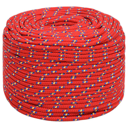 Boat Rope Red 6 mm 250 m Polypropylene