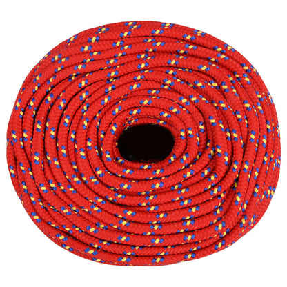 Boat Rope Red 10 mm 500 m Polypropylene
