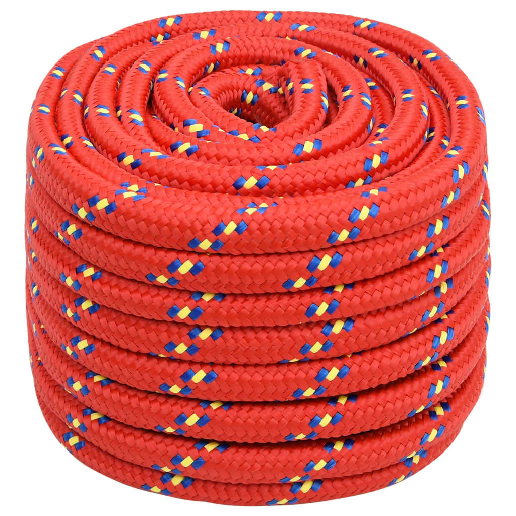 Boat Rope Red 20 mm 25 m Polypropylene