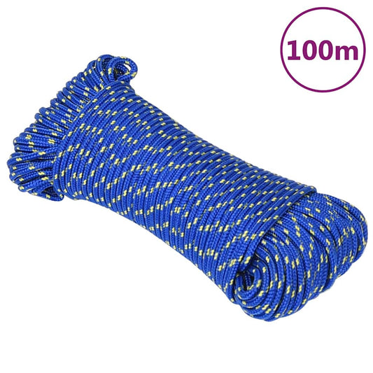 Boat Rope Blue 5 mm 100 m Polypropylene