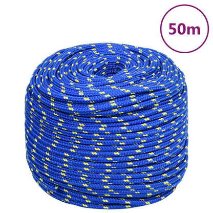 Boat Rope Blue 6 mm 50 m Polypropylene
