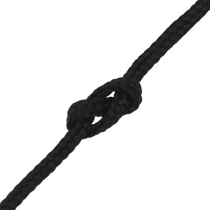 Boat Rope Full Black 5 mm 250 m Polypropylene