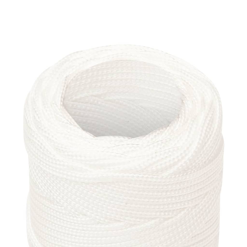 Boat Rope Full White 2 mm 25 m Polypropylene