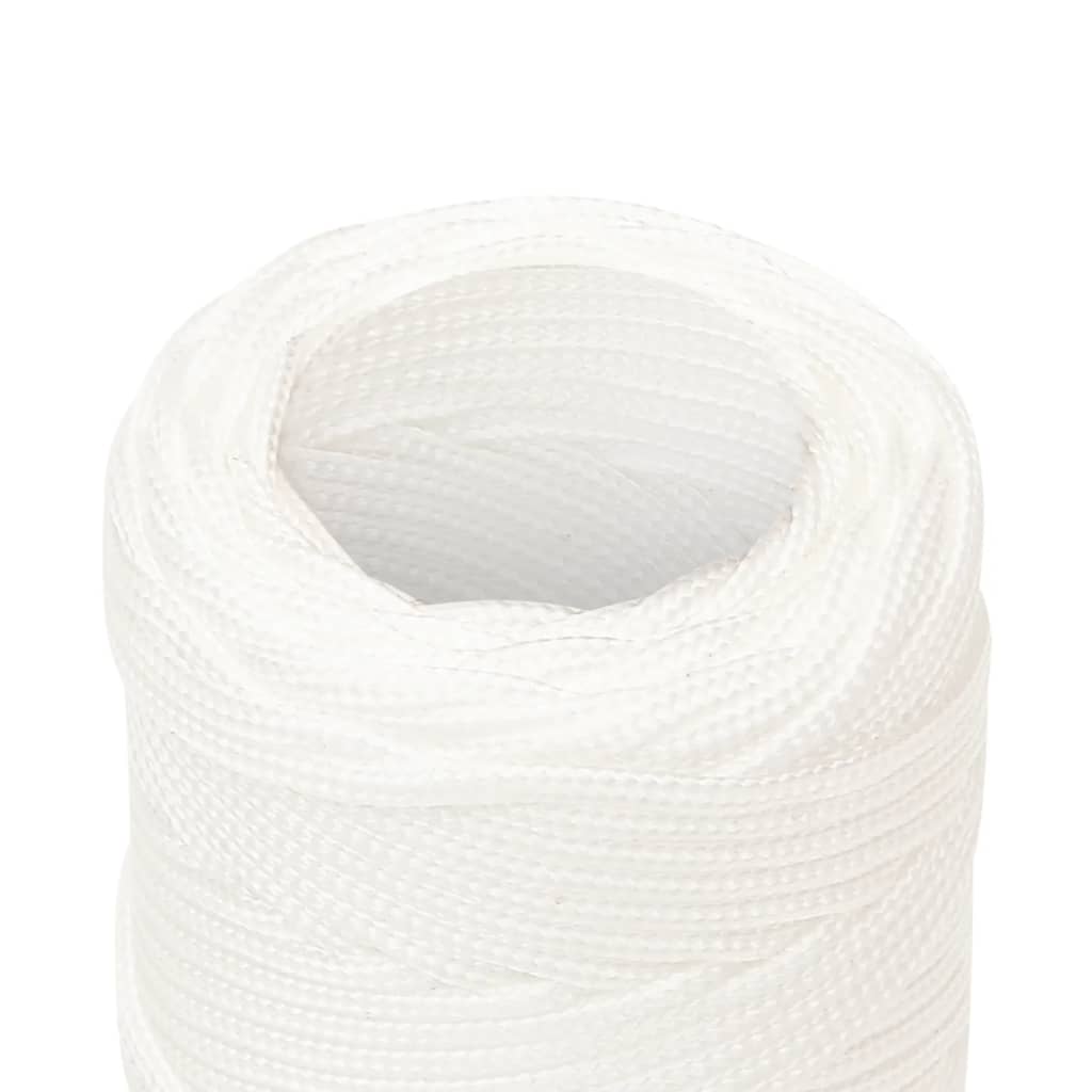 Boat Rope Full White 2 mm 50 m Polypropylene