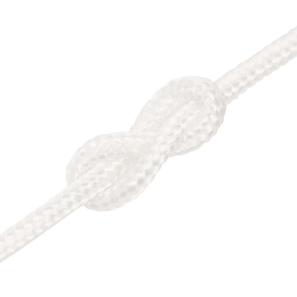 Boat Rope Full White 4 mm 100 m Polypropylene