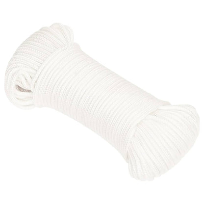 Boat Rope Full White 5 mm 50 m Polypropylene