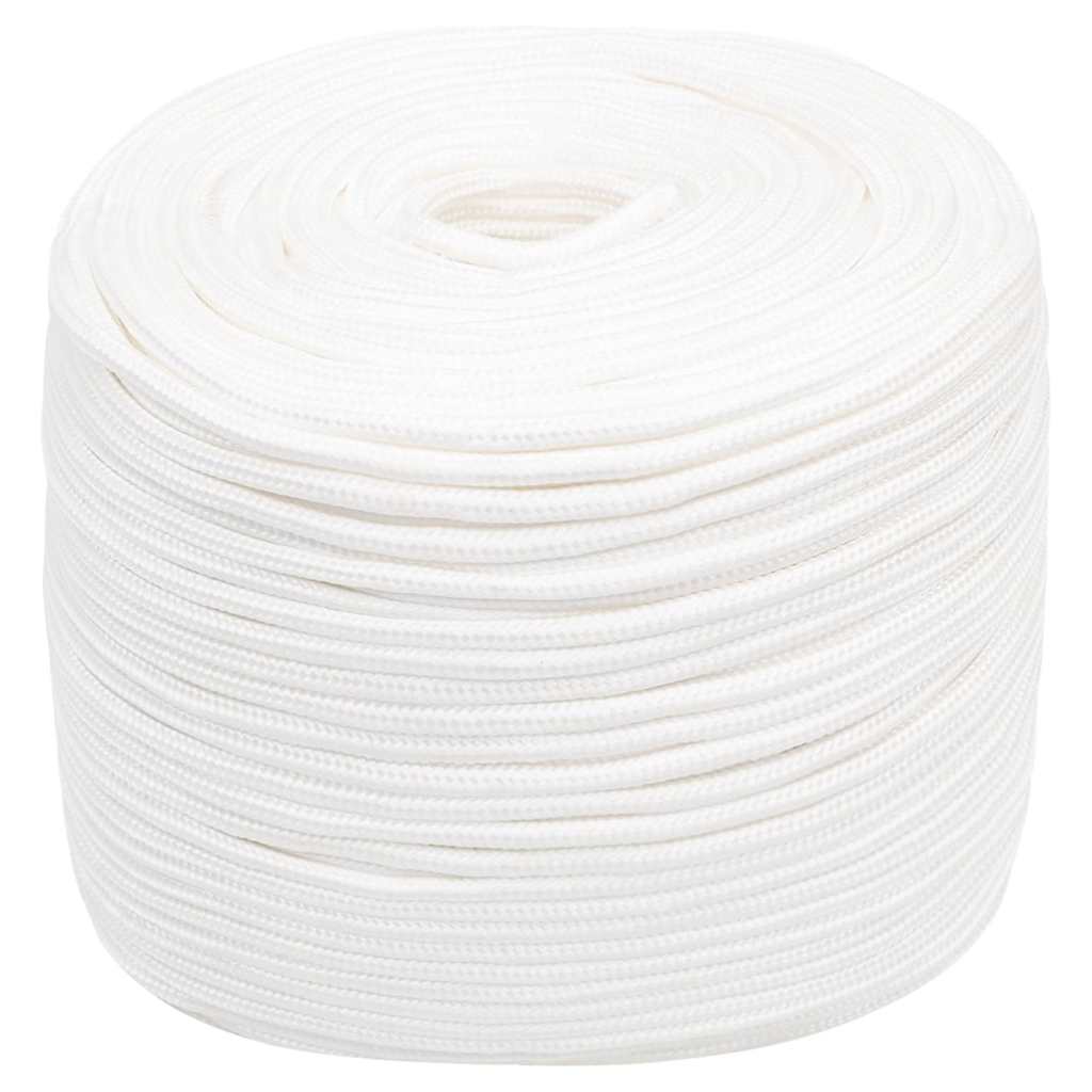 Boat Rope Full White 6 mm 250 m Polypropylene