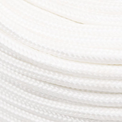 Boat Rope Full White 10 mm 100 m Polypropylene