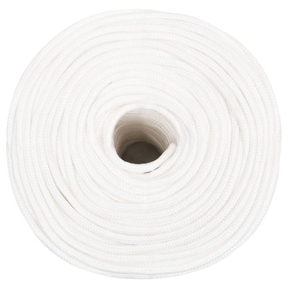 Boat Rope Full White 10 mm 250 m Polypropylene