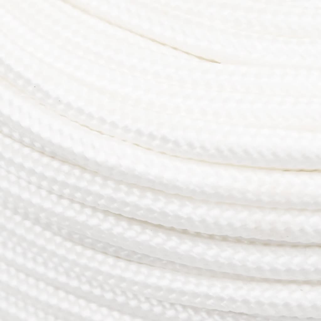 Boat Rope Full White 10 mm 250 m Polypropylene