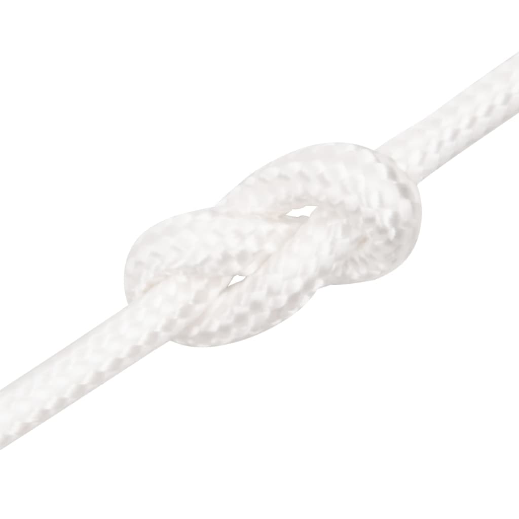 Boat Rope Full White 10 mm 250 m Polypropylene