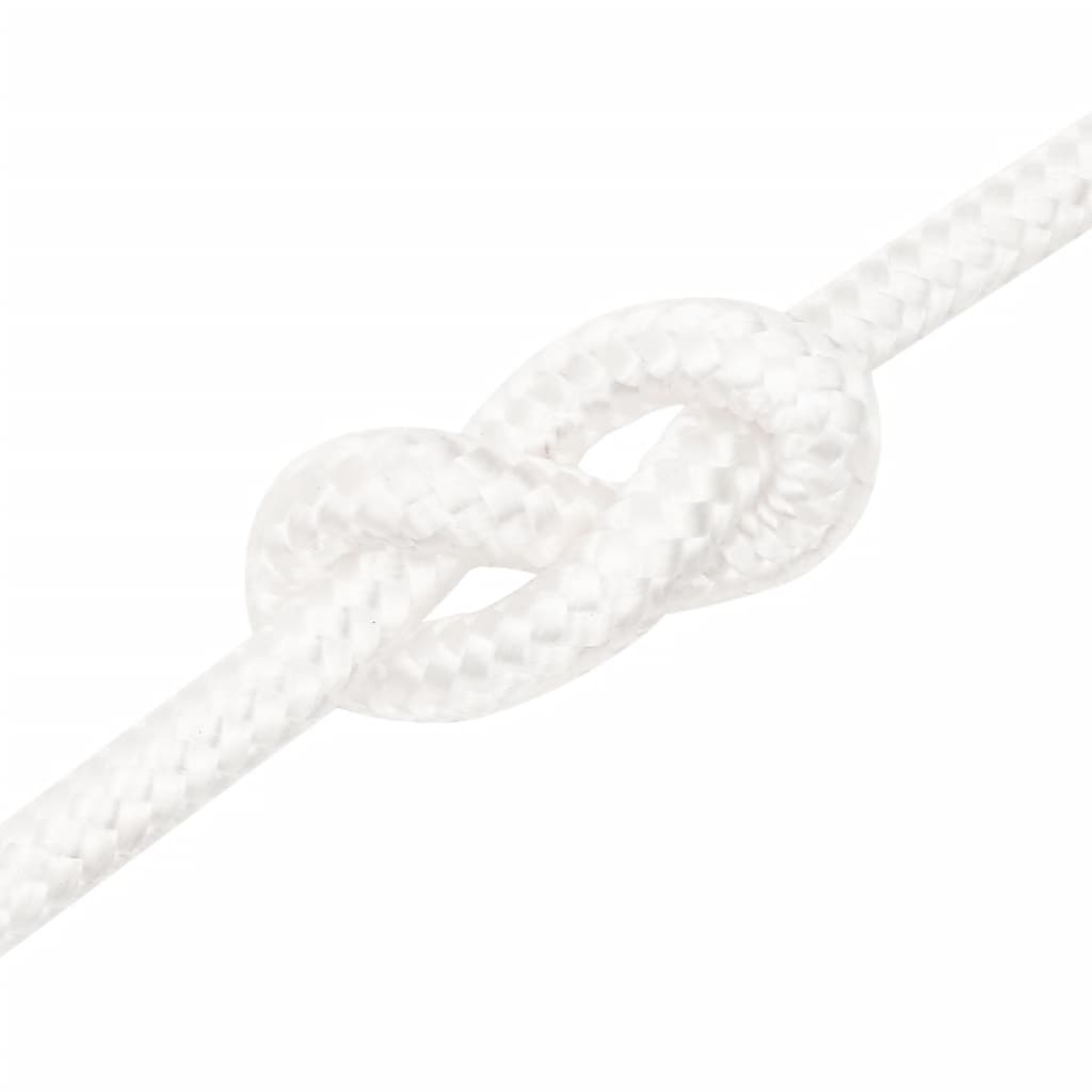 Boat Rope Full White 12 mm 25 m Polypropylene