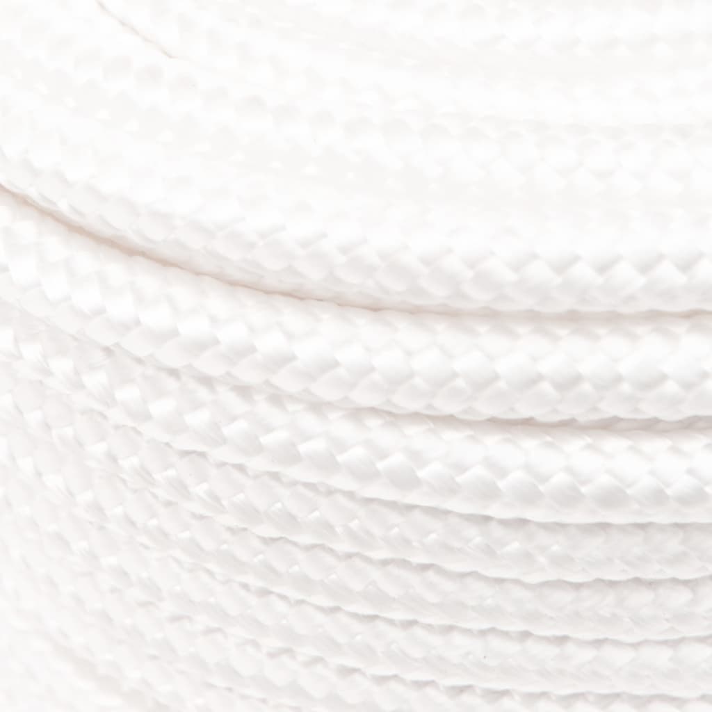 Boat Rope Full White 12 mm 50 m Polypropylene