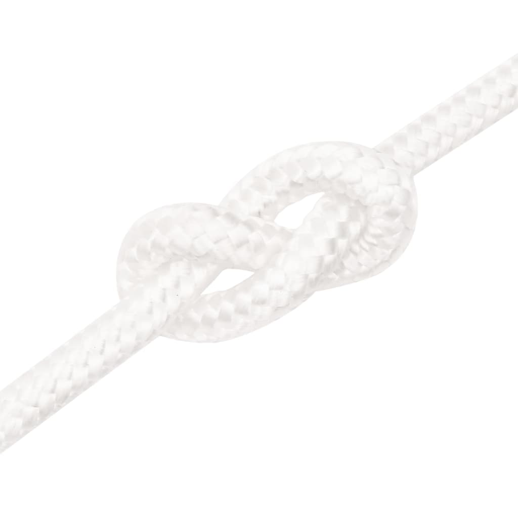 Boat Rope Full White 14 mm 50 m Polypropylene