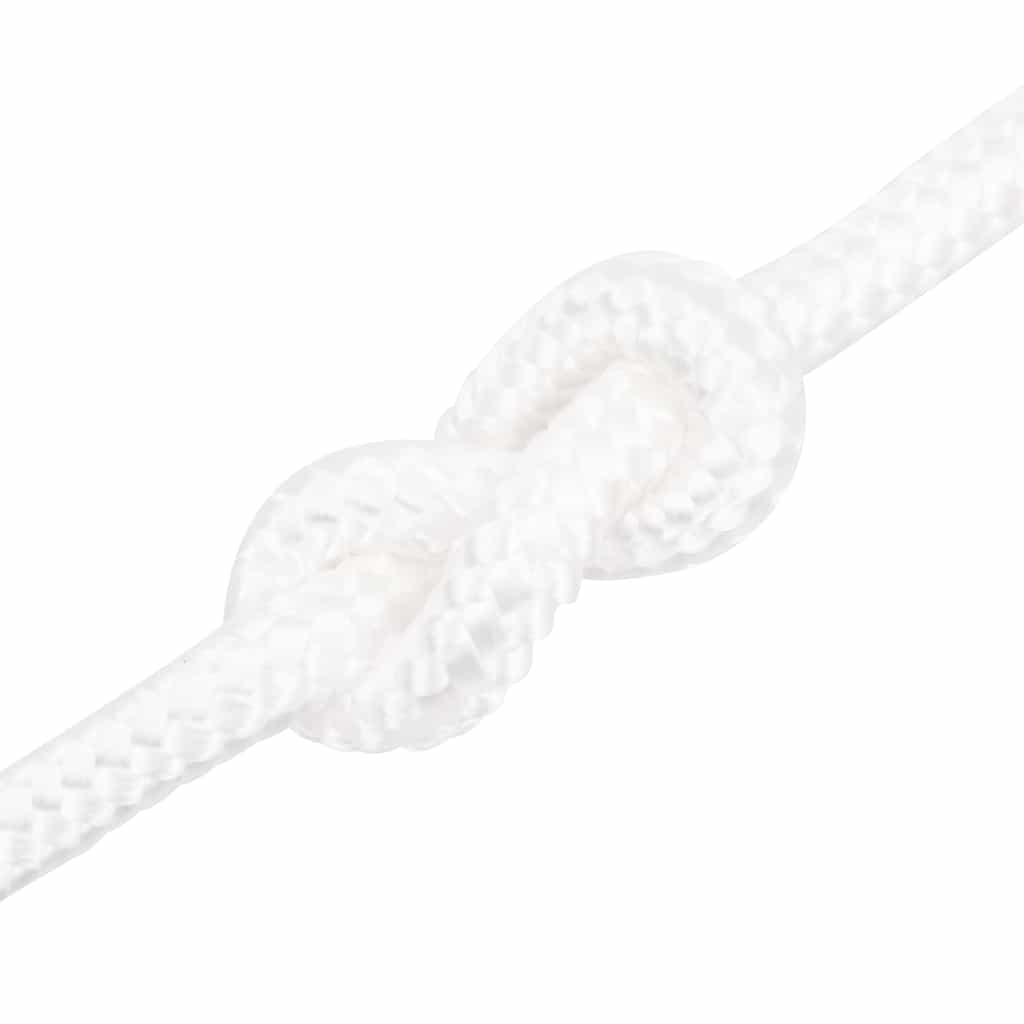 Boat Rope Full White 18 mm 25 m Polypropylene